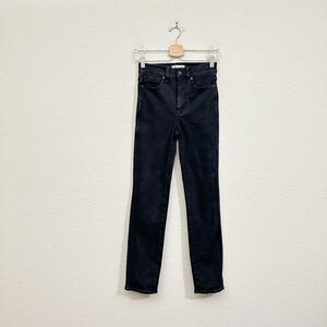 Madewell Women's Straight Leg Jeans - Black